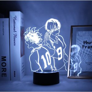 Haikyuu Lamp Merch: Hinata Shoyo & Kageyama Tobio Led Lamp